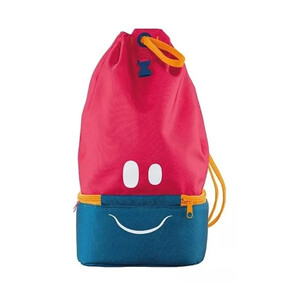 Bolso Lunchera Maped Picnik De Tela Rosa 872301